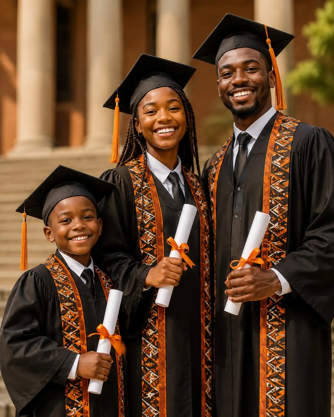 Trois générations d'Africains diplômés — IAG Academy